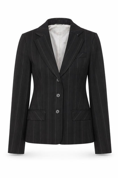 Womens UK Size 10 Oasis Regular Black Blazer