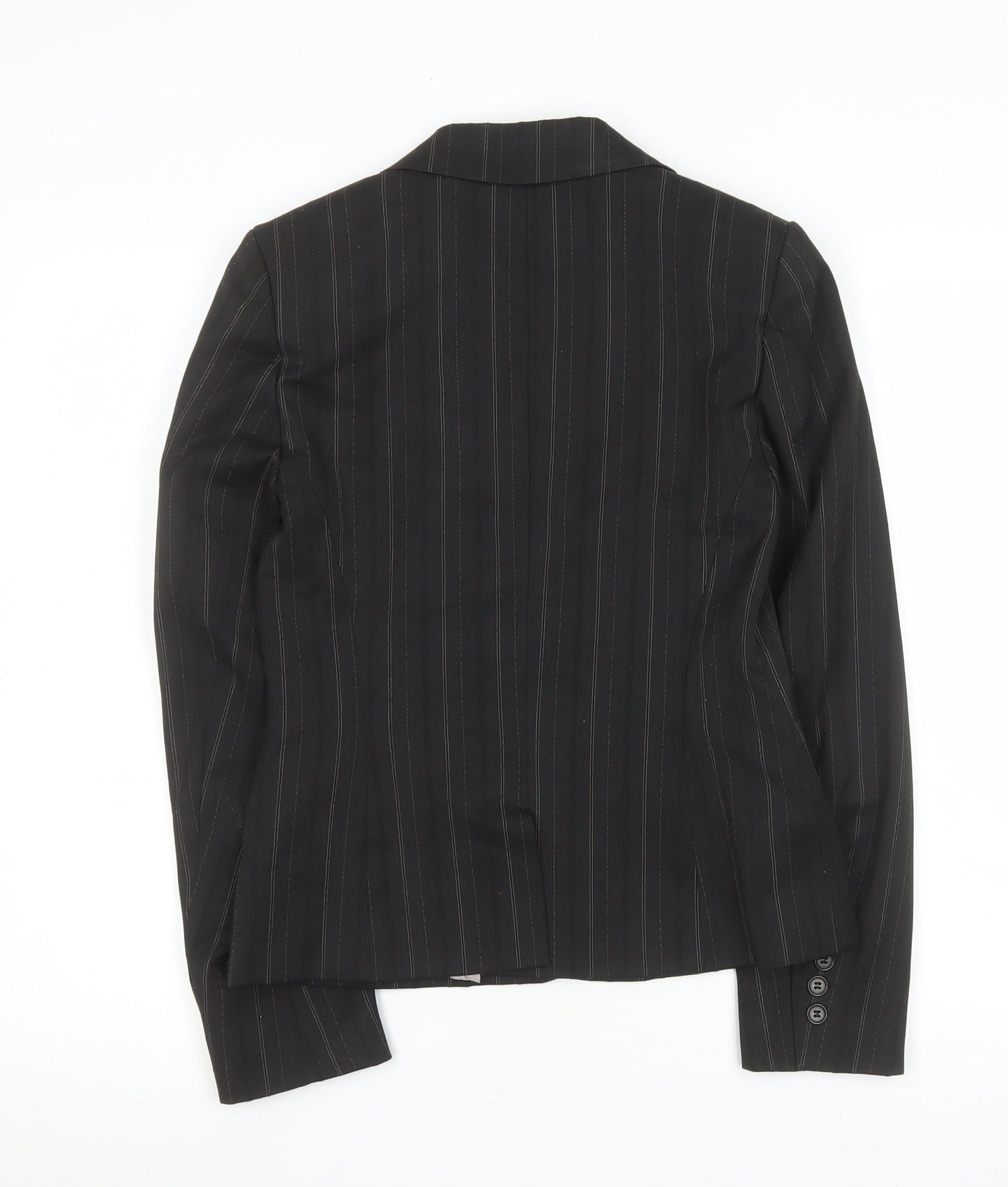 Womens UK Size 10 Oasis Regular Black Blazer
