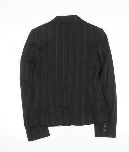 Womens UK Size 10 Oasis Regular Black Blazer