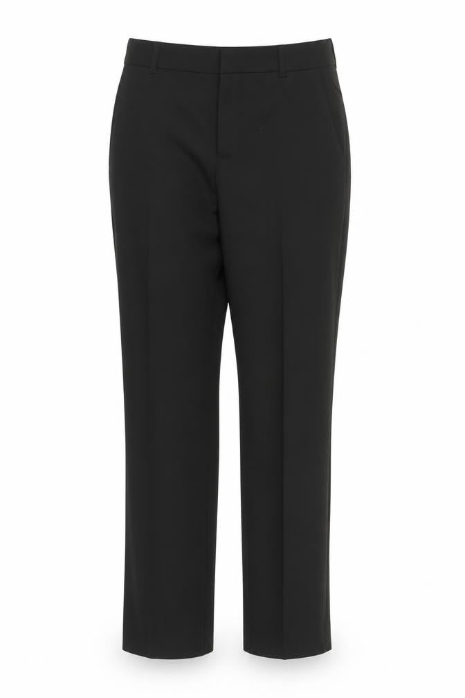 Front view of Zara Woman Black XS Slim Fit Dress Pants Trousers