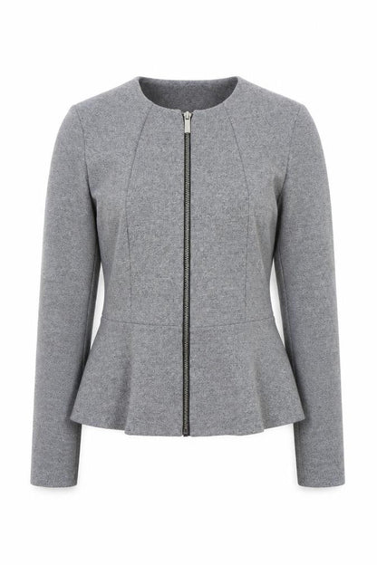 Womens UK Size 8 Dorothy Perkins Grey Basic Jacket