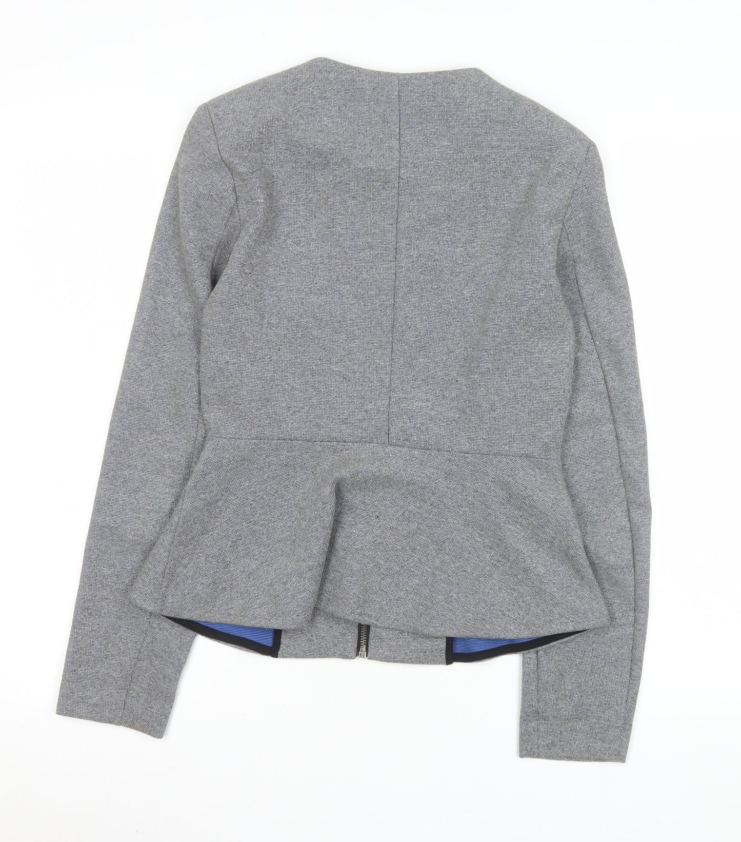 Womens UK Size 8 Dorothy Perkins Grey Basic Jacket