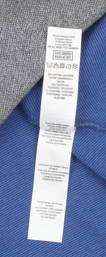 Womens UK Size 8 Dorothy Perkins Grey Basic Jacket