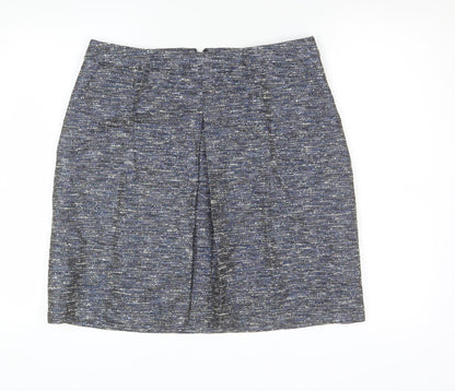 Womens UK Size 14 Monsoon Straight & Pencil Tweed Skirt