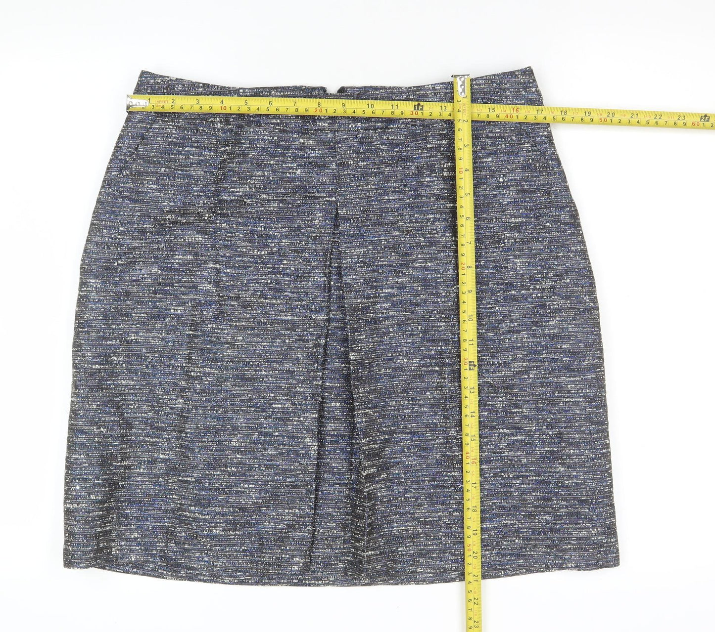 Womens UK Size 14 Monsoon Straight & Pencil Tweed Skirt