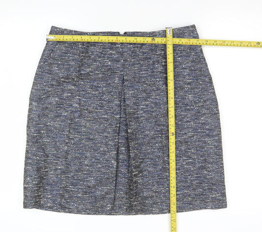 Womens UK Size 14 Monsoon Straight & Pencil Tweed Skirt