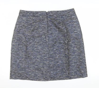 Womens UK Size 14 Monsoon Straight & Pencil Tweed Skirt