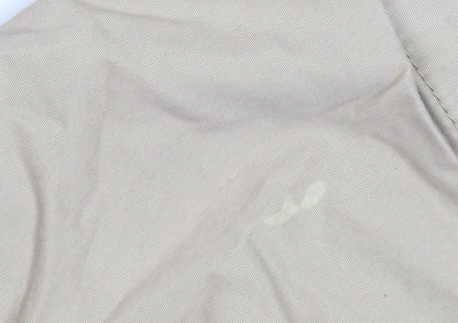 Mens UK Size 32 in Dunnes Stores Regular Fit Chino Beige Trousers