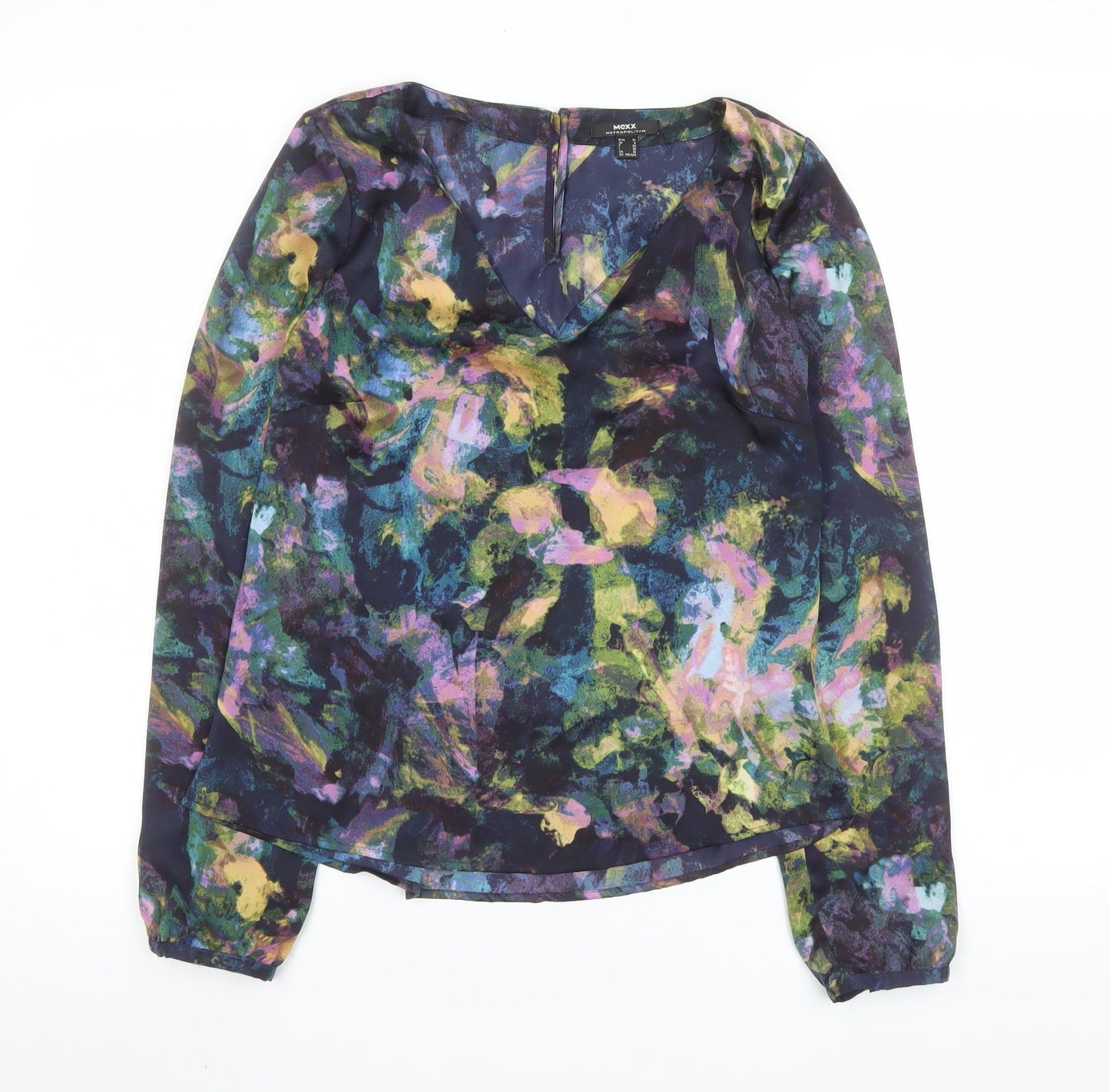 Womens UK Size 6 Mexx Multicoloured Basic Blouse