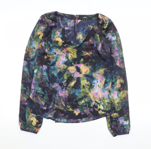 Womens UK Size 6 Mexx Multicoloured Basic Blouse