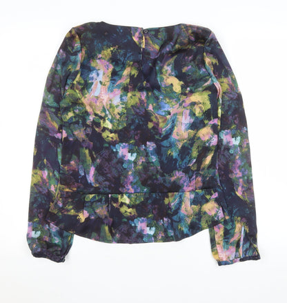 Womens UK Size 6 Mexx Multicoloured Basic Blouse