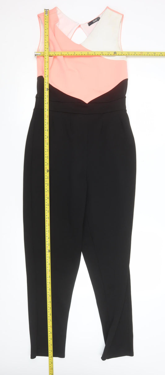 Womens UK Size 12 Quiz One-Piece Multicoloured Jumpsuit