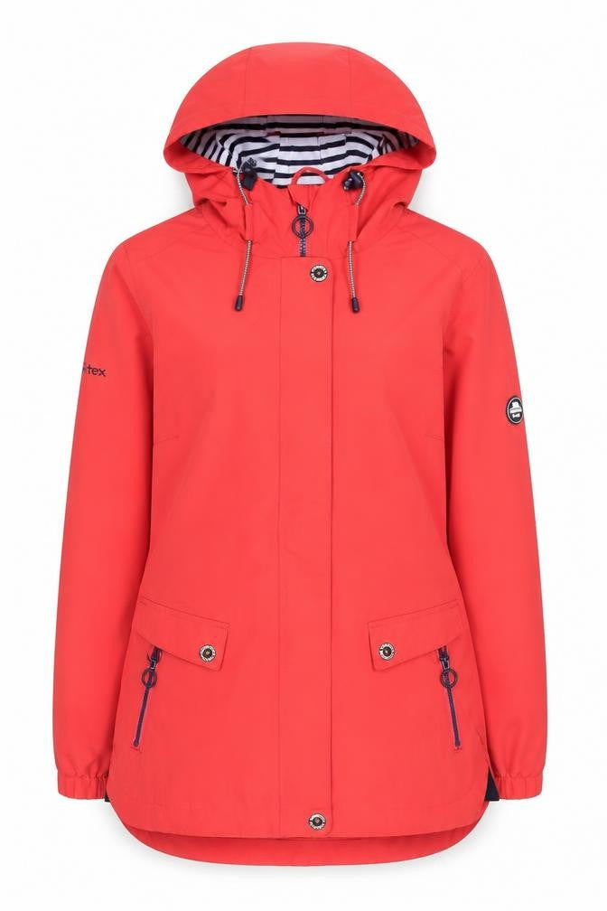 Womens UK Size XS Trespass Red Anorak Coat
