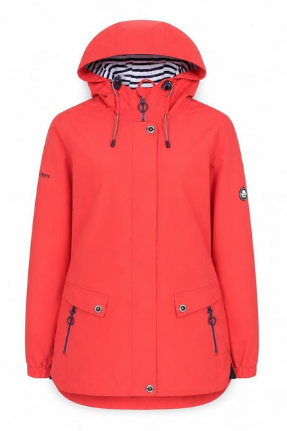 Womens UK Size XS Trespass Red Anorak Coat