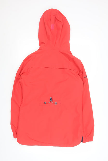 Womens UK Size XS Trespass Red Anorak Coat