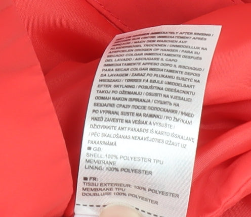 Womens UK Size XS Trespass Red Anorak Coat