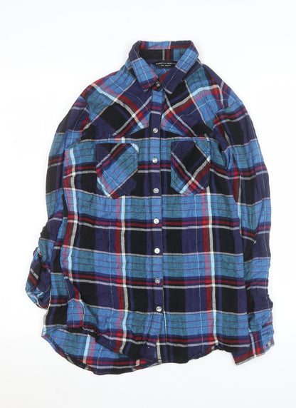 Womens UK Size 10 Dorothy Perkins Multicoloured Basic Button-Up