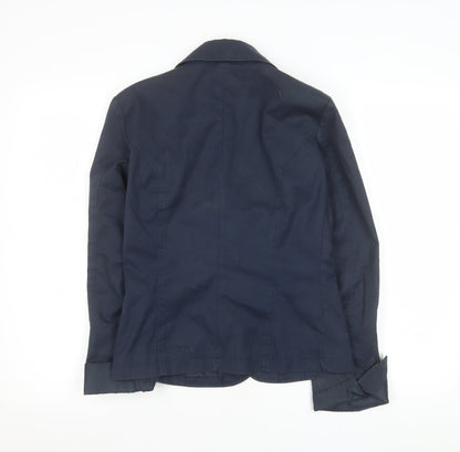 Womens UK Size 10 Only Regular Blue Blazer