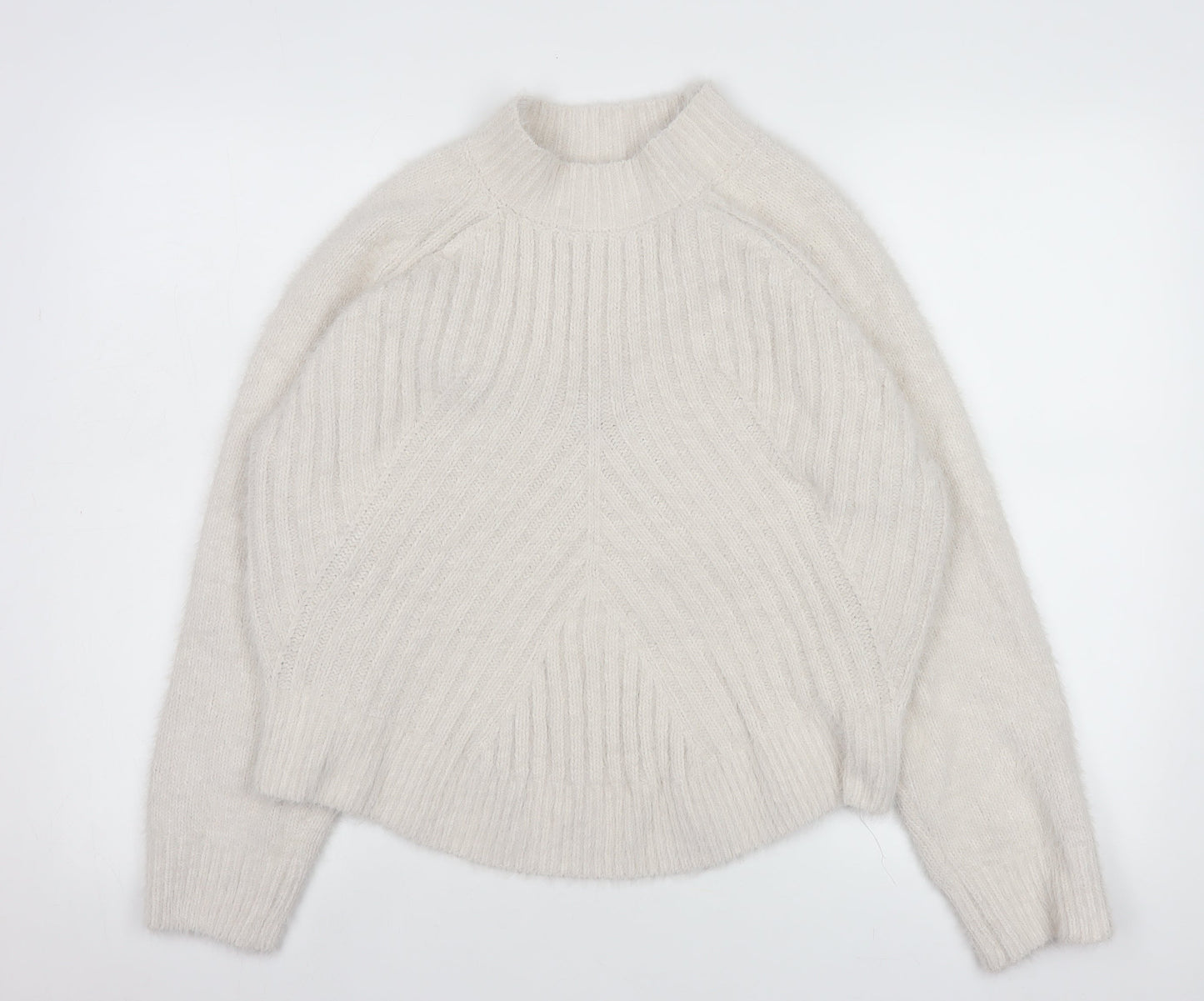 Womens UK Size 14 Gallery Ivory Pullover Jumper