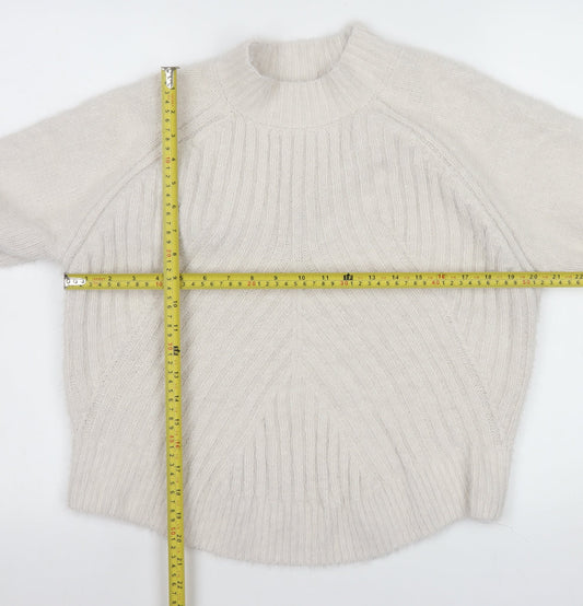 Womens UK Size 14 Gallery Ivory Pullover Jumper