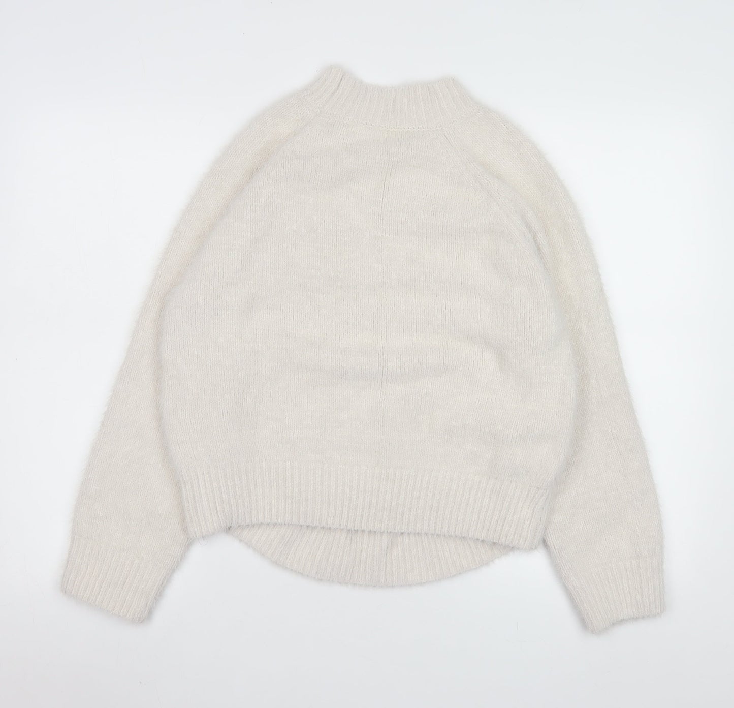 Womens UK Size 14 Gallery Ivory Pullover Jumper