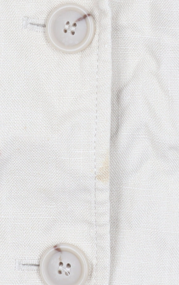 Womens UK Size 18 Marks and Spencer Regular Beige Blazer
