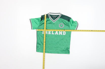 Boys UK Size 5-6 Years Primark Green Jersey T-Shirt