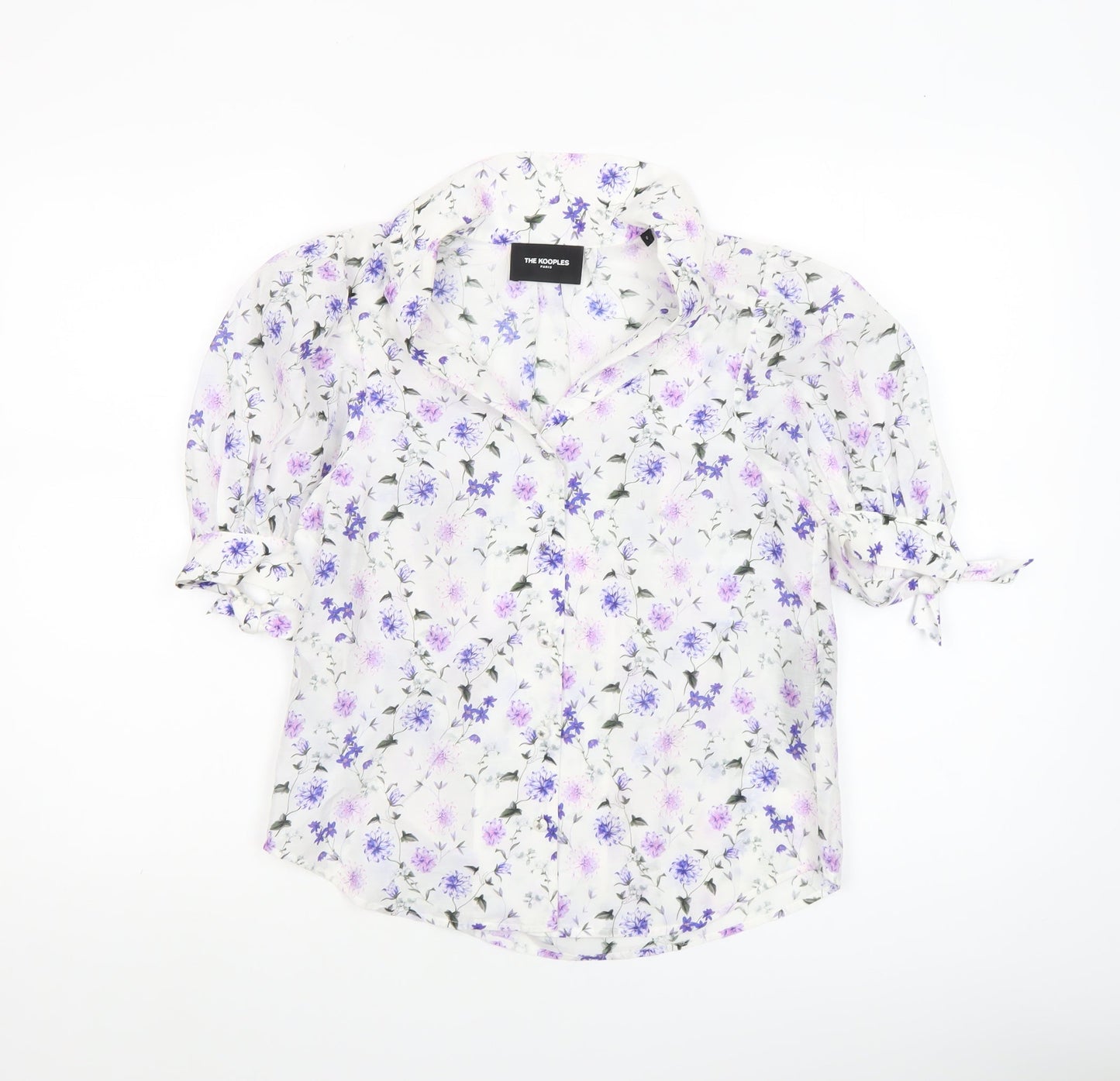 Womens UK Size S The Kooples Multicoloured Tunic Blouse