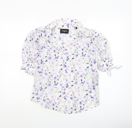 Womens UK Size S The Kooples Multicoloured Tunic Blouse