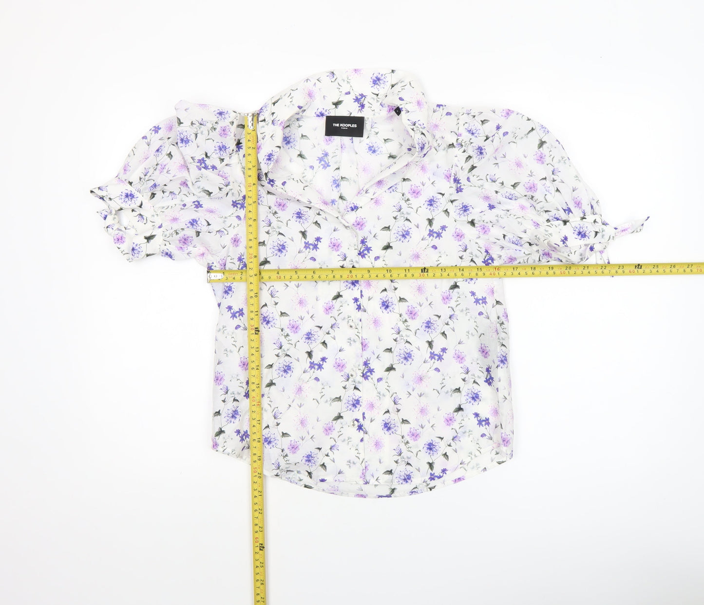 Womens UK Size S The Kooples Multicoloured Tunic Blouse