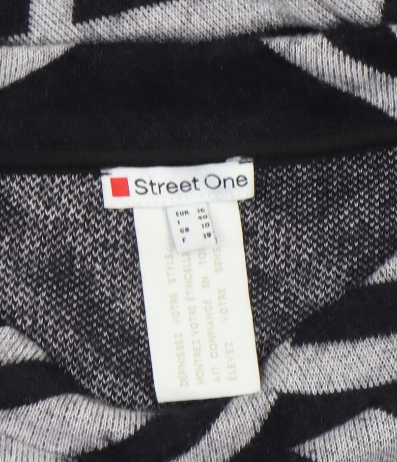Womens UK Size 10 Street One Black Pullover Jumper