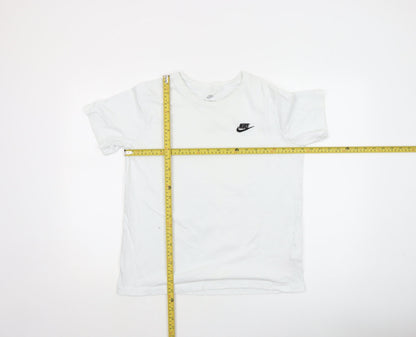 Boys UK Size 158 Nike White Basic T-Shirt