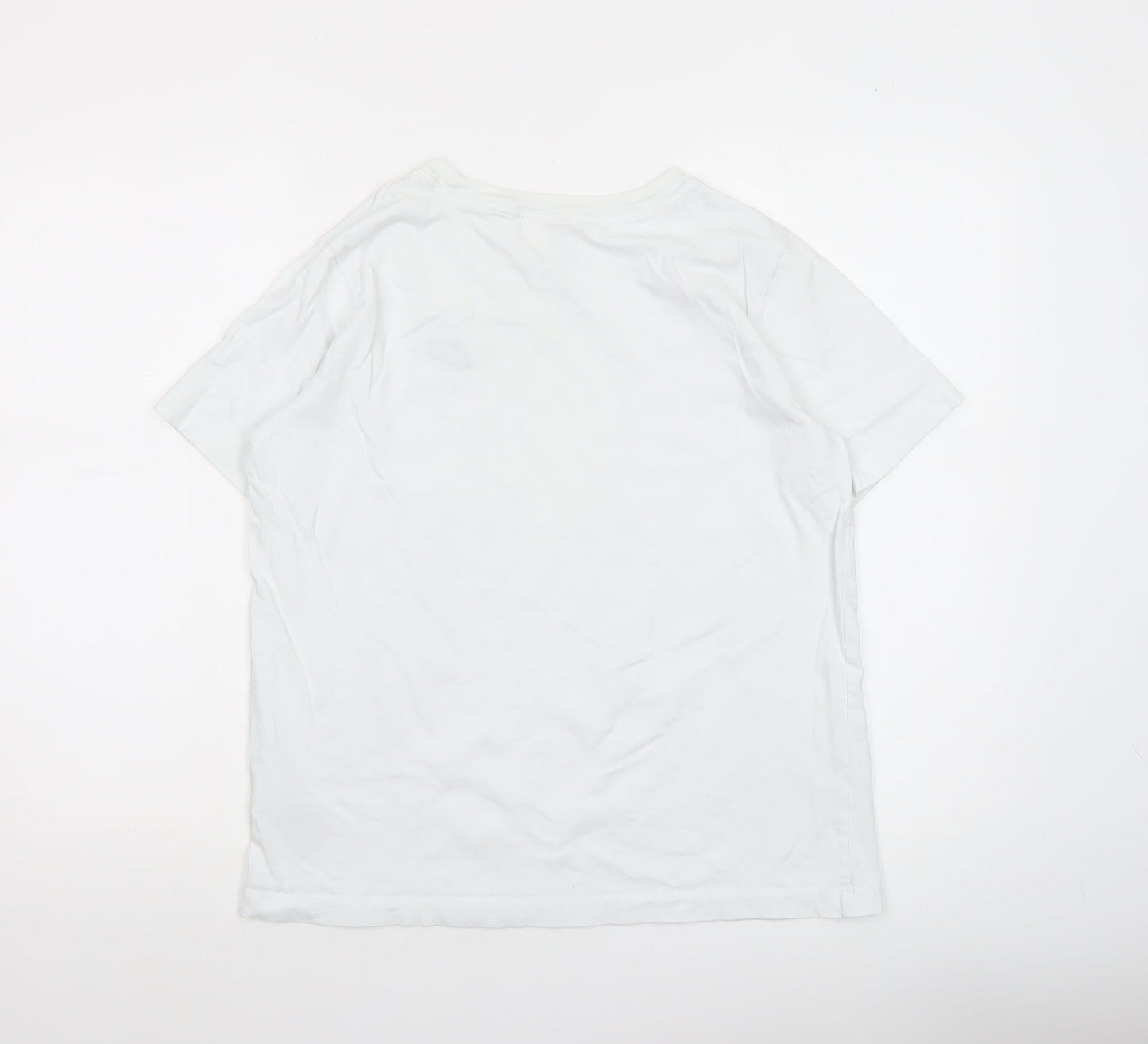Boys UK Size 158 Nike White Basic T-Shirt