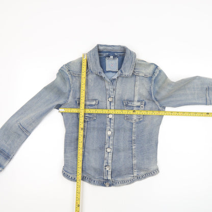 Womens UK Size S Florez Blue Denim Jacket