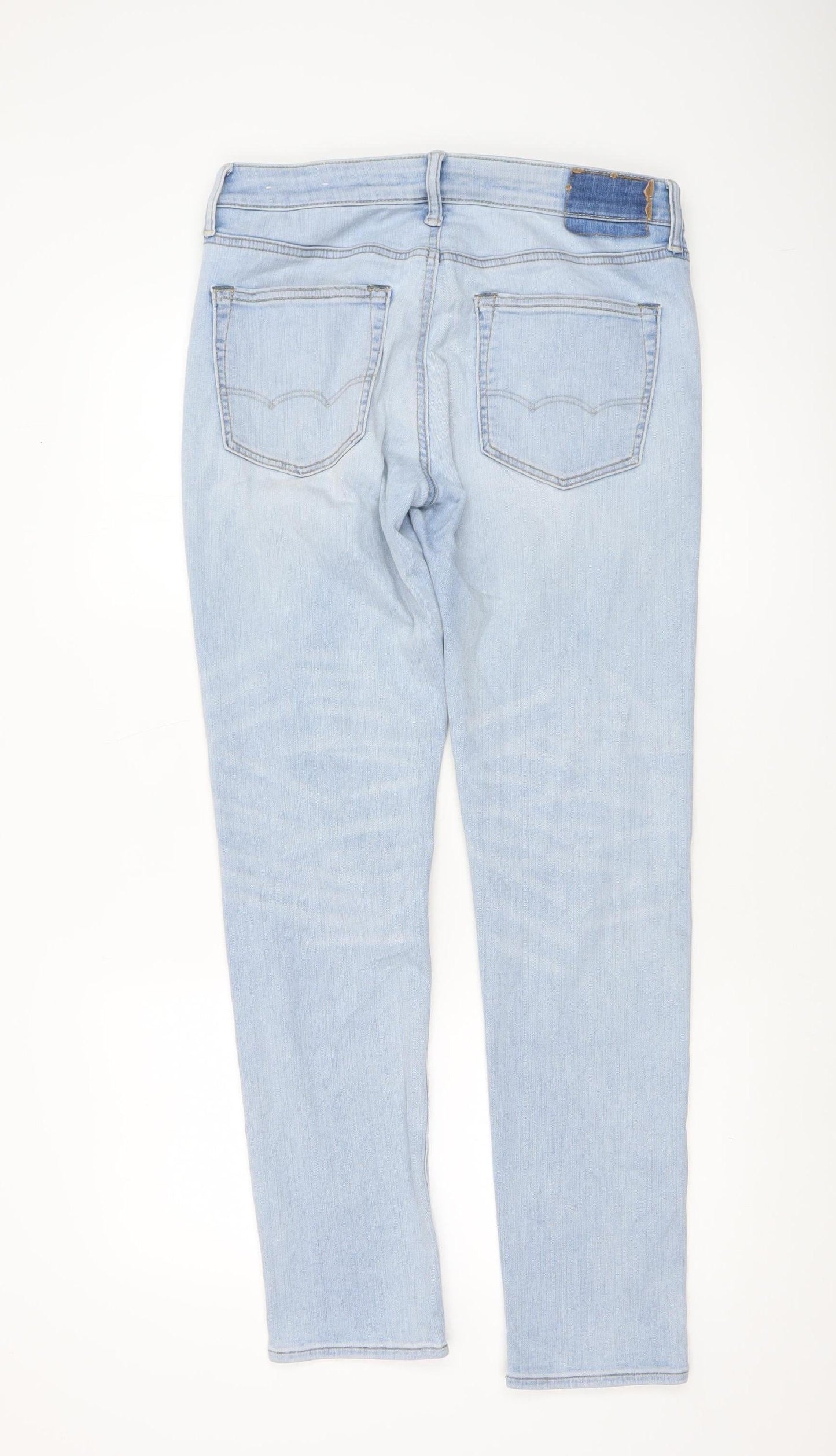 Mens UK Size M American Eagle Slim Fit Skinny Blue Jeans