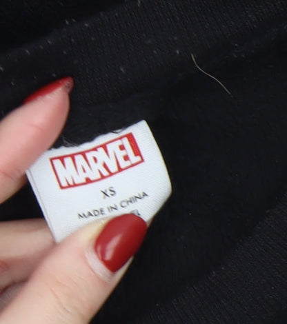 Marvel Deadpool Men's Black Fleece Pyjama Top XS