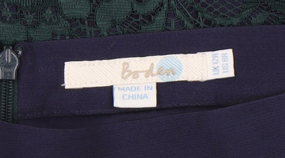 Womens UK Size 12 Boden Straight & Pencil Lace Skirt