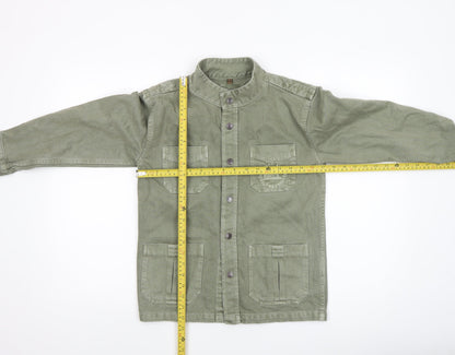 Boys UK Size 9-10 Years El Corte Inglés Green Military Jacket