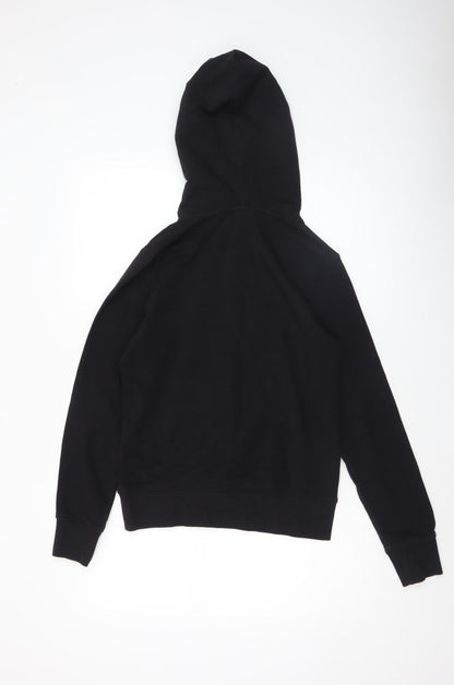 Womens UK Size S Champion Black Pullover Hoodie