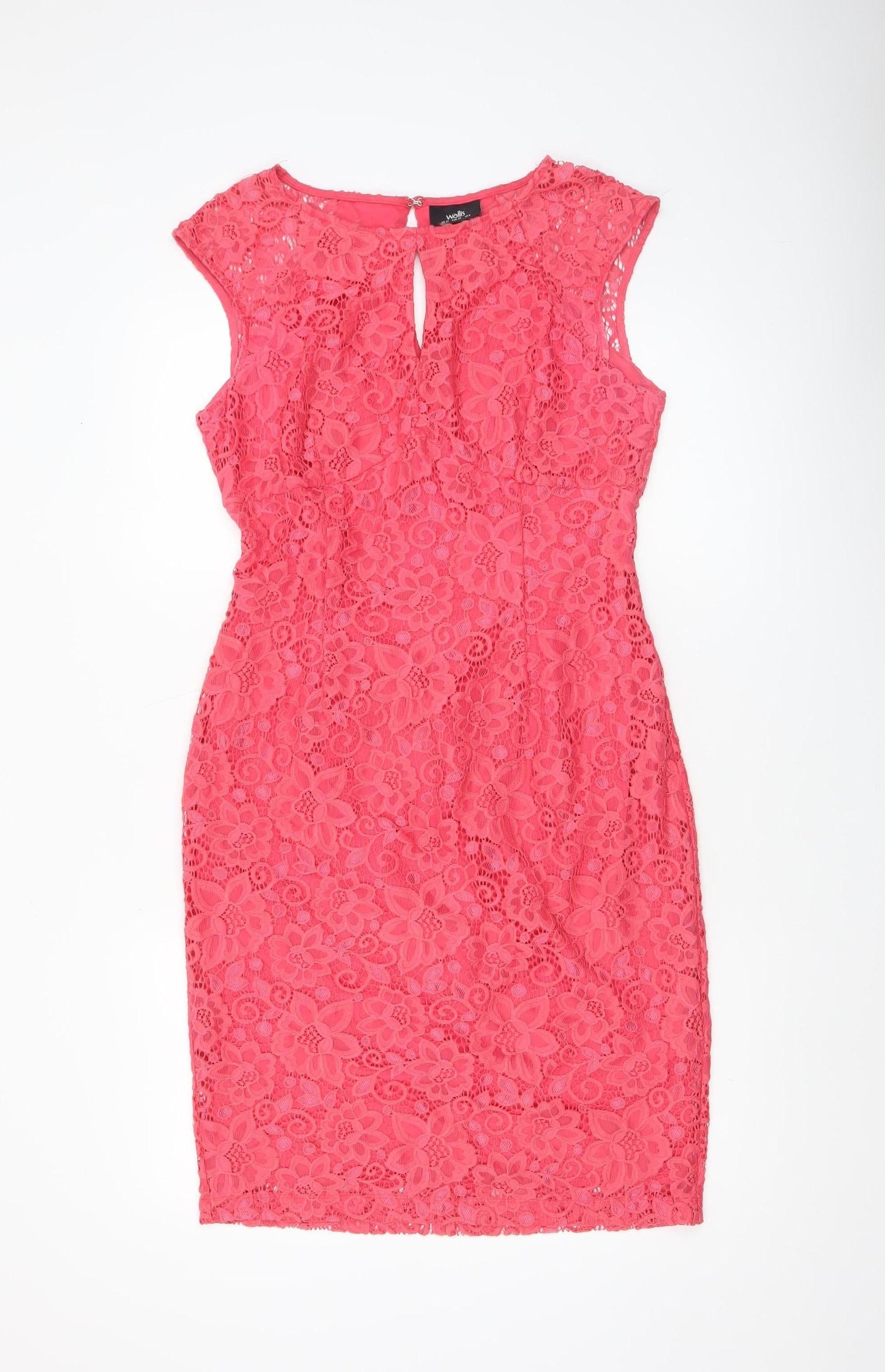 Womens UK Size 12 Wallis Sheath Dress