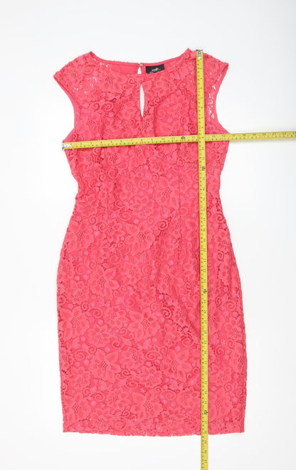 Womens UK Size 12 Wallis Sheath Dress