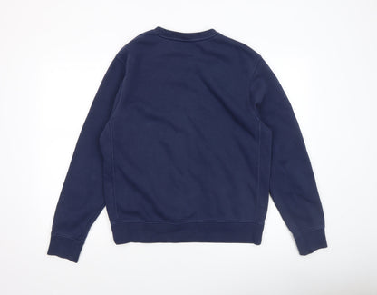 Mens UK Size S Nike Blue Pullover Sweatshirt