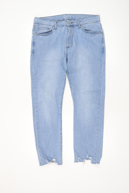 Mens UK Size S Topman Slim Fit Skinny Blue Jeans