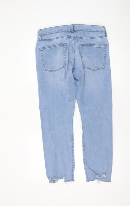 Mens UK Size S Topman Slim Fit Skinny Blue Jeans
