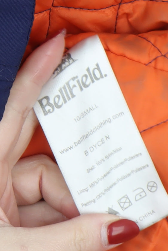 Womens UK Size 10 Bellfield Blue Parka Coat