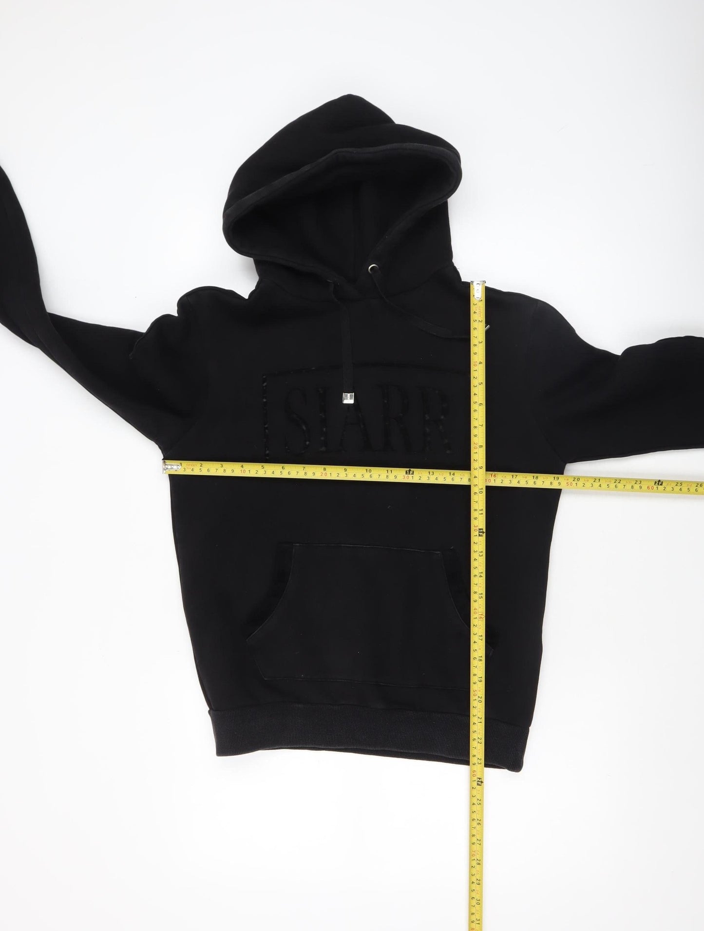 Womens UK Size S SIARR Black Pullover Hoodie