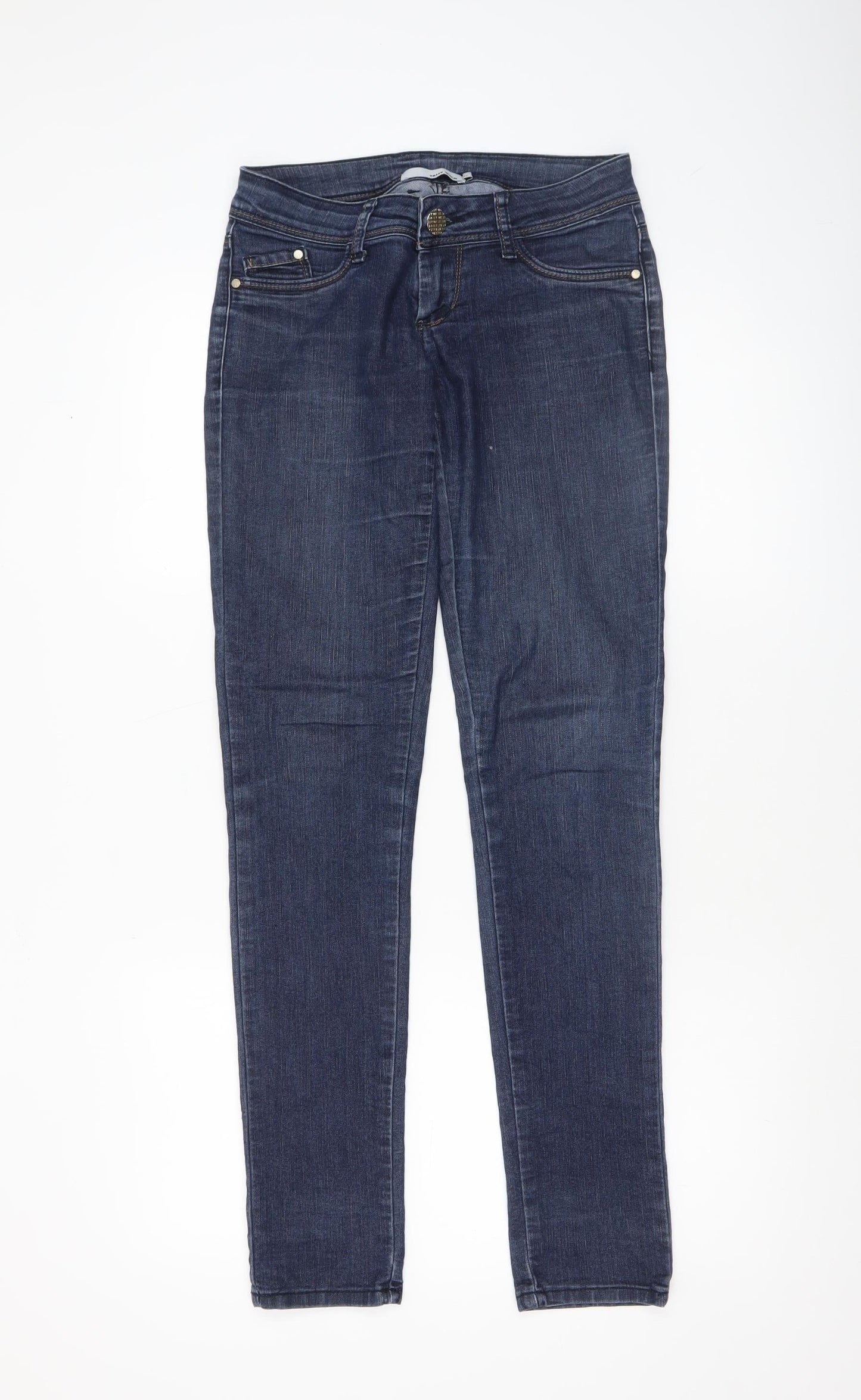 Womens UK Size 4 TALLY WEiJL Slim Fit Skinny Blue Jeans
