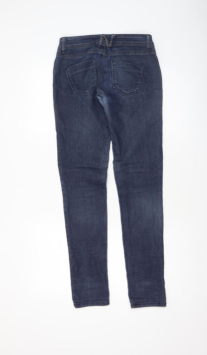 Womens UK Size 4 TALLY WEiJL Slim Fit Skinny Blue Jeans