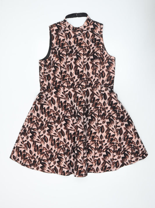Womens UK Size 18 Definitions Fit & Flare Dress