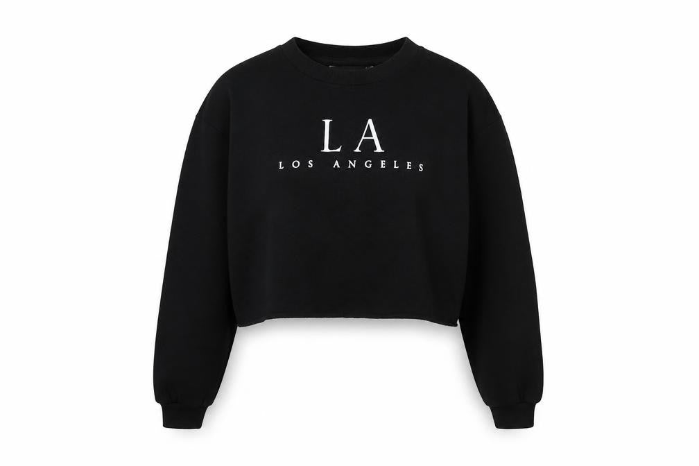 Womens UK Size 6 New Look Black Pullover Sweatshirt